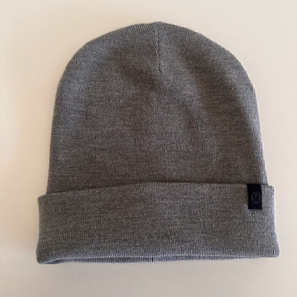 Lululemon Close-Fit Wool-Blend Ribbed Knit Beanie - Heathered Bone, Unisex